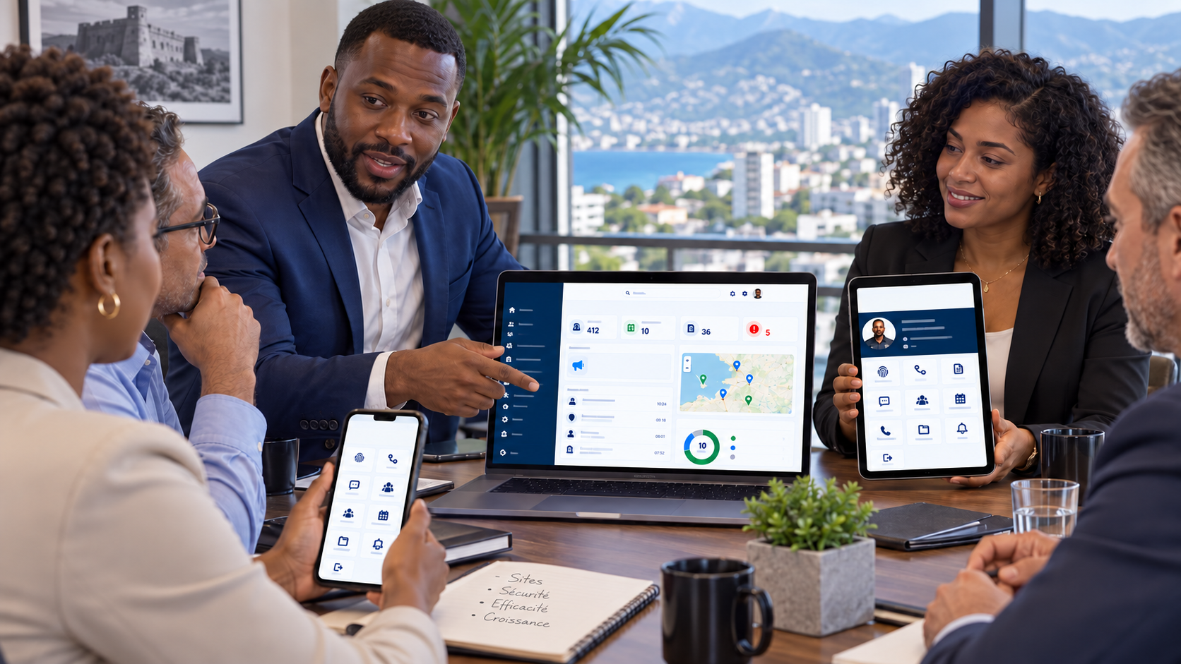 GUARDVEN presentation to business clients
